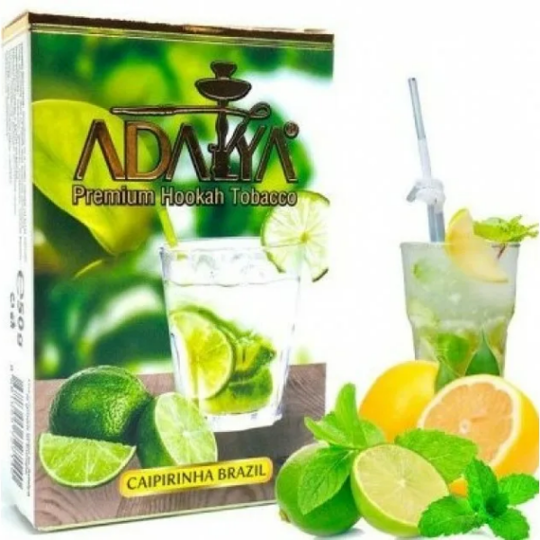 Табак Adalya Caipirinha Brazil "Лайм, лимон, мята" 50гр