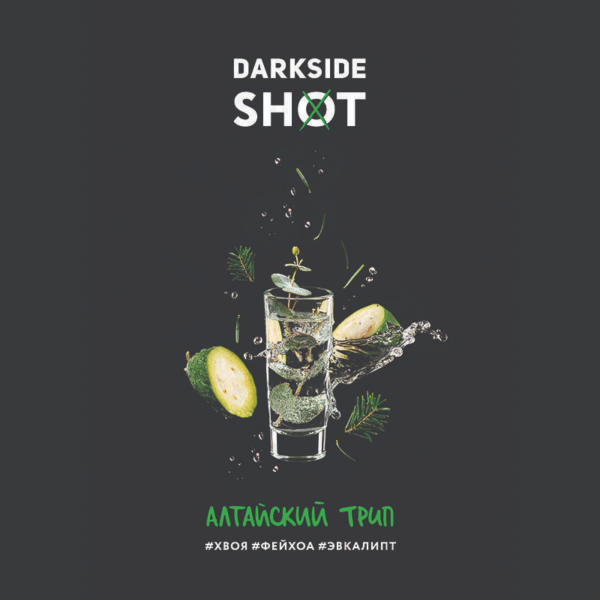 Табак Darkside Shot Алтайский Трип "Хвоя, фейхоа, эвкалипт" 30гр