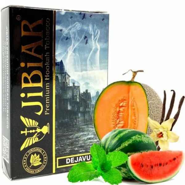 Табак Jibiar Dejavu "Арбуз, ваниль, дыня, мята" 50g