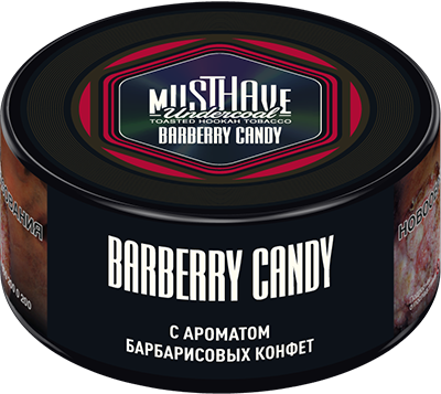 Табак MustHave Barberry candy "Барбарисовые конфеты" 25g