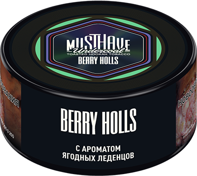 Табак MustHave Berry Holls "Ягодные леденцы" 25гр
