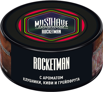 Табак MustHave Rocketman "Клубника, киви, грейпфрут" 25гр