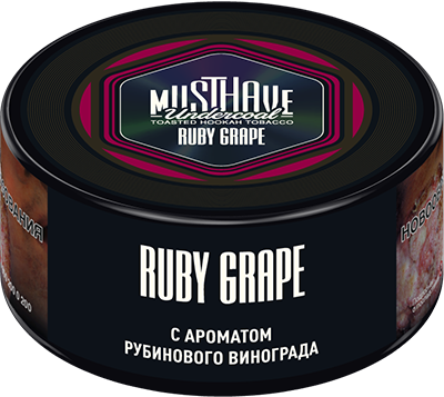 Табак MustHave Ruby Grape "Рубиновый виноград" 25гр