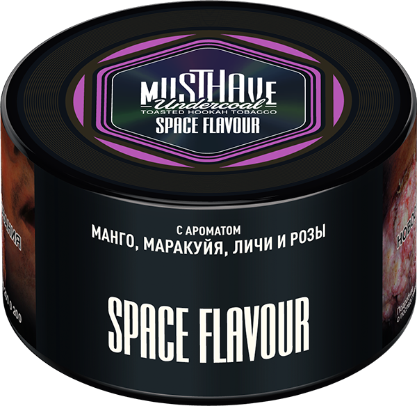 Табак MustHave Space Flavour "Манго, маракуйя, личи, розы" 250гр