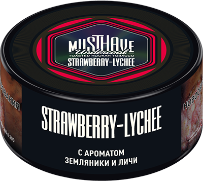 Табак MustHave Strawberry-Lychee "Земляника, личи" 25гр