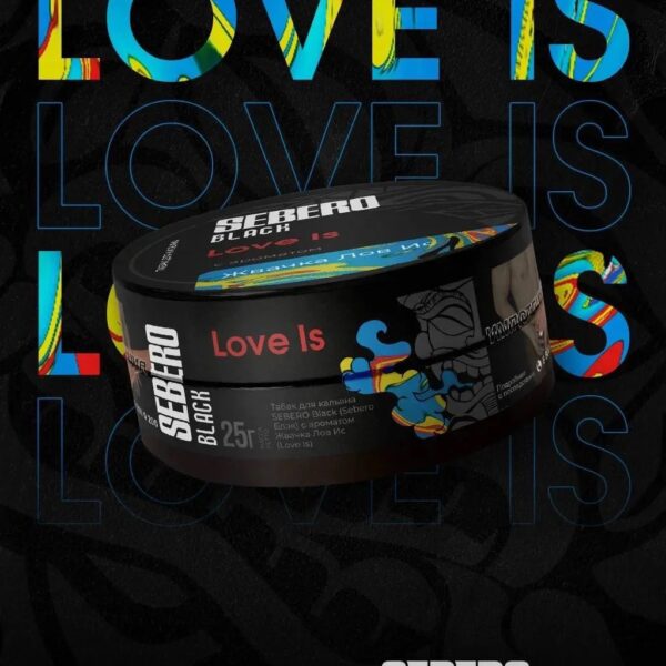 Табак Sebero Black c ароматом Жвачка Лов ис 25gr