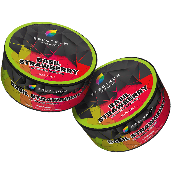 Табак Spectrum 25гр Basil Strawberry (Клубника базилик)