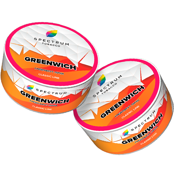 Табак Spectrum 25гр Greenwich (Грейпфрут Личи)